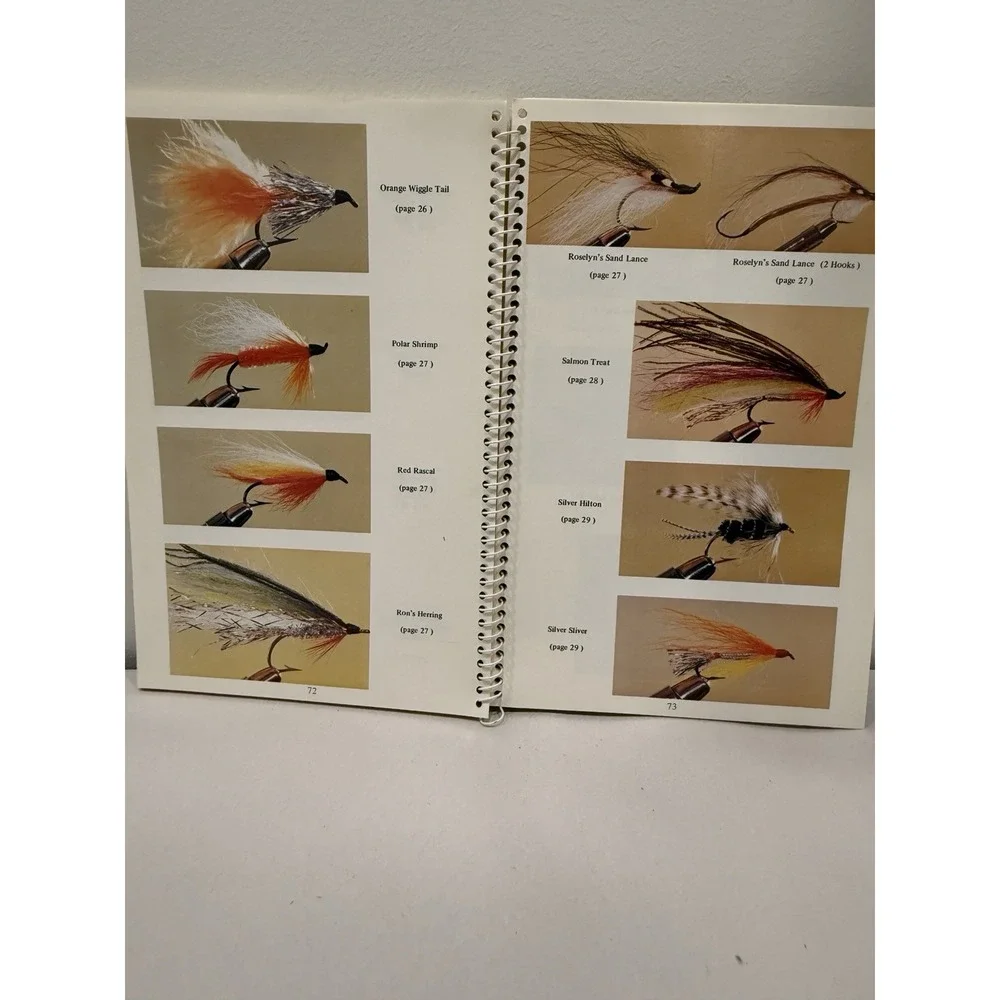 1983 FLY PATTERNS OF ALASKA VTG Fly Fishing Streamers Nymph Wet & Dry Flies